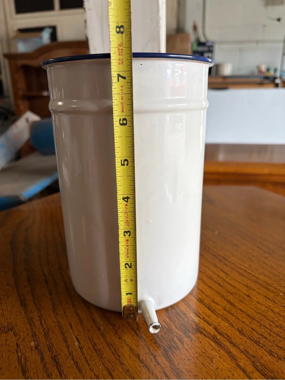 Vintage Enamel Surgical Irrigator